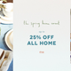 25% Off Home | Anthropologie